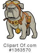 Dog Clipart #1363570 by Clip Art Mascots