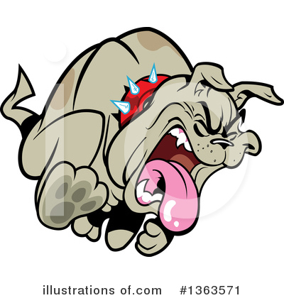 Dog Clipart #1363571 by Clip Art Mascots