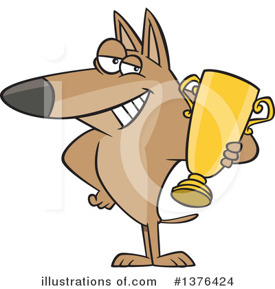 Dog Clipart #1376424 by toonaday