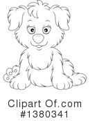 Dog Clipart #1380341 by Alex Bannykh