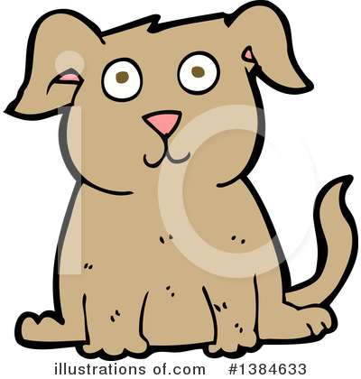 Royalty-Free (RF) Dog Clipart Illustration by lineartestpilot - Stock Sample #1384633