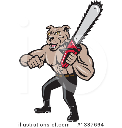 Chainsaw Clipart #1387664 by patrimonio
