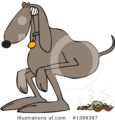 Royalty-Free (RF) Dog Clipart Illustration by djart - Stock Sample #1388397