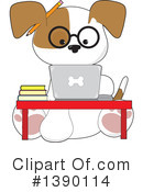 Dog Clipart #1390114 by Maria Bell