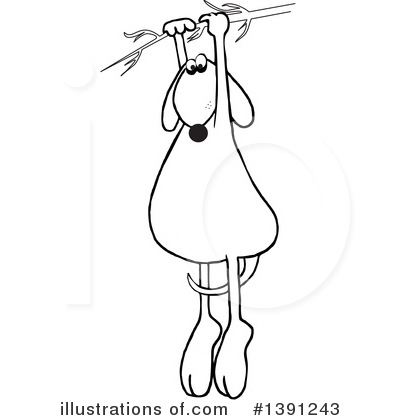 Royalty-Free (RF) Dog Clipart Illustration by djart - Stock Sample #1391243