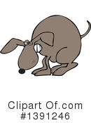 Dog Clipart #1391246 by djart