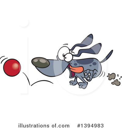 Dog Clipart #1394983 by toonaday