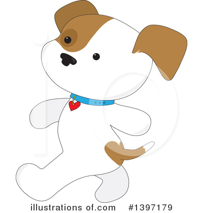 Royalty-Free (RF) Dog Clipart Illustration by Maria Bell - Stock Sample #1397179