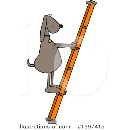 Royalty-Free (RF) Dog Clipart Illustration by djart - Stock Sample #1397415