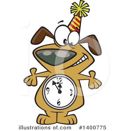Birthday Party Clipart #1400775 by toonaday