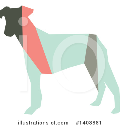 Royalty-Free (RF) Dog Clipart Illustration by Cherie Reve - Stock Sample #1403881