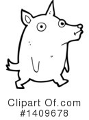 Dog Clipart #1409678 by lineartestpilot