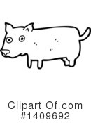 Dog Clipart #1409692 by lineartestpilot