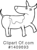 Dog Clipart #1409693 by lineartestpilot