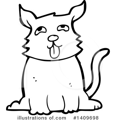 Royalty-Free (RF) Dog Clipart Illustration by lineartestpilot - Stock Sample #1409698