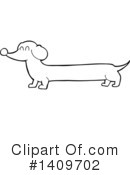 Dog Clipart #1409702 by lineartestpilot