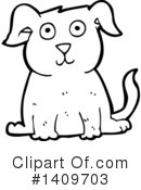 Dog Clipart #1409703 by lineartestpilot