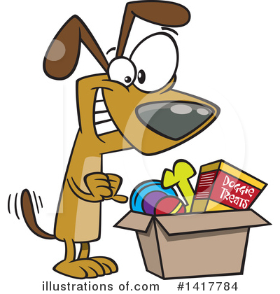 Dog Clipart #1417784 by toonaday