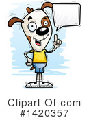 Dog Clipart #1420357 by Cory Thoman