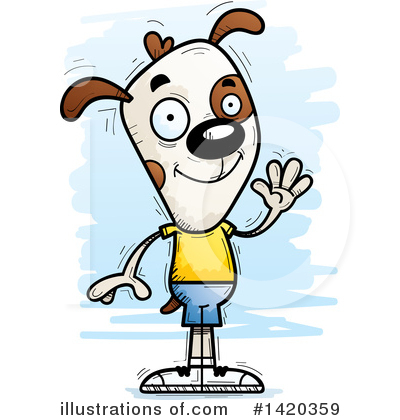 Royalty-Free (RF) Dog Clipart Illustration by Cory Thoman - Stock Sample #1420359