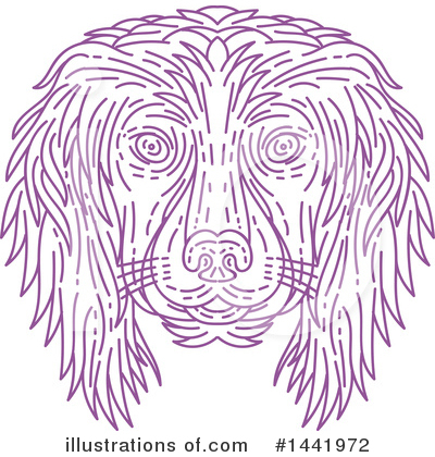 Royalty-Free (RF) Dog Clipart Illustration by patrimonio - Stock Sample #1441972