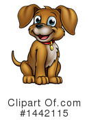 Dog Clipart #1442115 by AtStockIllustration
