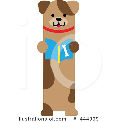 Royalty-Free (RF) Dog Clipart Illustration by Maria Bell - Stock Sample #1444999