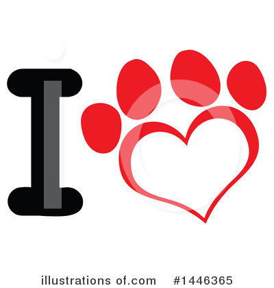 Royalty-Free (RF) Dog Clipart Illustration by Hit Toon - Stock Sample #1446365