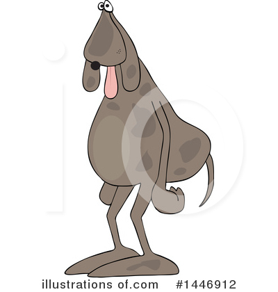 Royalty-Free (RF) Dog Clipart Illustration by djart - Stock Sample #1446912