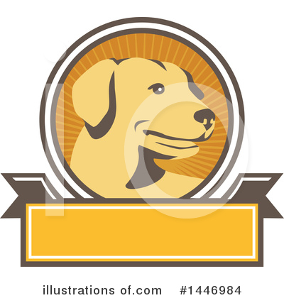 Royalty-Free (RF) Dog Clipart Illustration by patrimonio - Stock Sample #1446984
