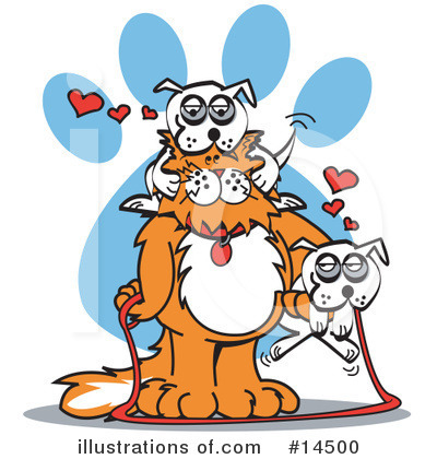 Paw Print Clipart #14500 by Andy Nortnik