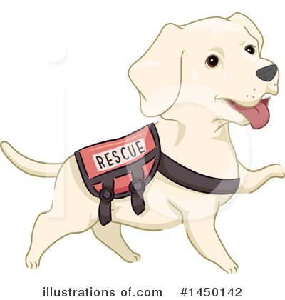 Royalty-Free (RF) Dog Clipart Illustration by BNP Design Studio - Stock Sample #1450142