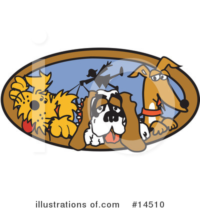 Royalty-Free (RF) Dog Clipart Illustration by Andy Nortnik - Stock Sample #14510