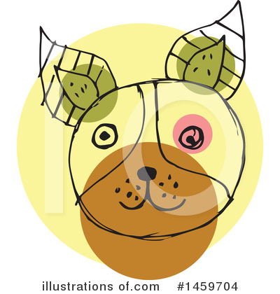 Royalty-Free (RF) Dog Clipart Illustration by Cherie Reve - Stock Sample #1459704