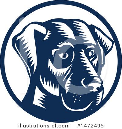 Royalty-Free (RF) Dog Clipart Illustration by patrimonio - Stock Sample #1472495