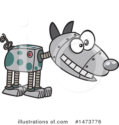 Robot Clipart #1473776 by toonaday