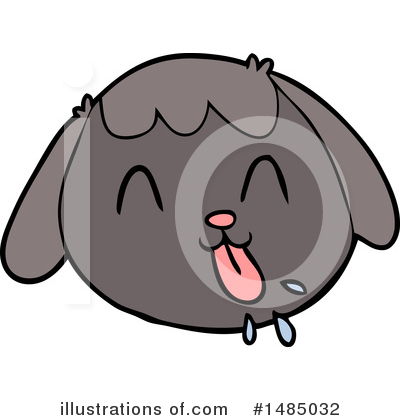 Royalty-Free (RF) Dog Clipart Illustration by lineartestpilot - Stock Sample #1485032