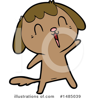 Royalty-Free (RF) Dog Clipart Illustration by lineartestpilot - Stock Sample #1485039
