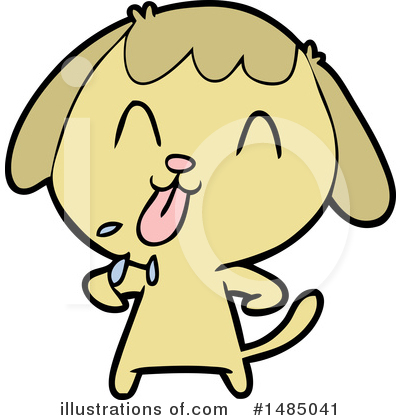 Royalty-Free (RF) Dog Clipart Illustration by lineartestpilot - Stock Sample #1485041