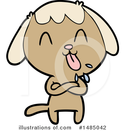 Royalty-Free (RF) Dog Clipart Illustration by lineartestpilot - Stock Sample #1485042