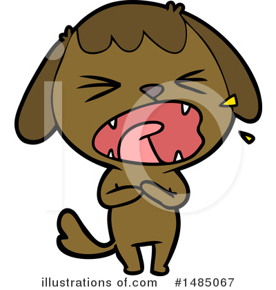 Royalty-Free (RF) Dog Clipart Illustration by lineartestpilot - Stock Sample #1485067