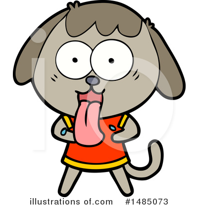Royalty-Free (RF) Dog Clipart Illustration by lineartestpilot - Stock Sample #1485073