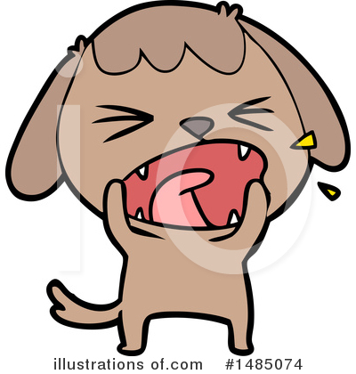 Royalty-Free (RF) Dog Clipart Illustration by lineartestpilot - Stock Sample #1485074