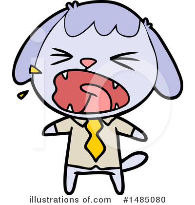 Royalty-Free (RF) Dog Clipart Illustration by lineartestpilot - Stock Sample #1485080