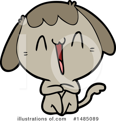 Royalty-Free (RF) Dog Clipart Illustration by lineartestpilot - Stock Sample #1485089