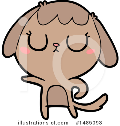 Royalty-Free (RF) Dog Clipart Illustration by lineartestpilot - Stock Sample #1485093
