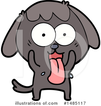 Royalty-Free (RF) Dog Clipart Illustration by lineartestpilot - Stock Sample #1485117