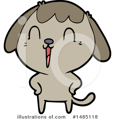 Royalty-Free (RF) Dog Clipart Illustration by lineartestpilot - Stock Sample #1485118