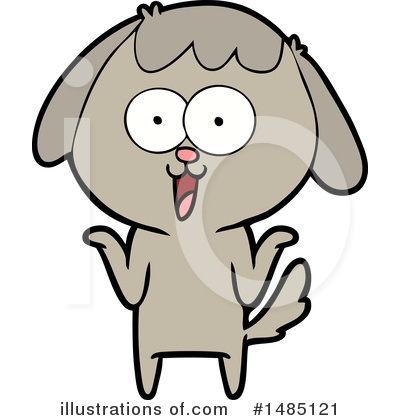 Royalty-Free (RF) Dog Clipart Illustration by lineartestpilot - Stock Sample #1485121