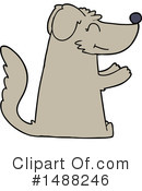 Dog Clipart #1488246 by lineartestpilot